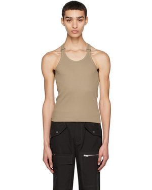 Dion Lee E-Hook Tank Top - Black