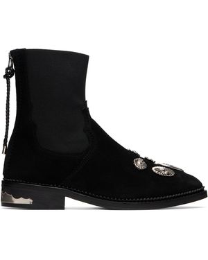 Toga Bottes Noires En Suède