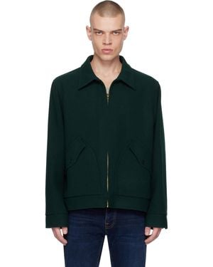 Nudie Jeans Blake Wool Jacket - Green