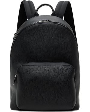 メンズ BOSS ブラック ポリッシュド ハードウェア バックパック