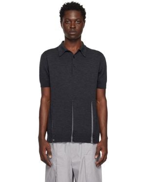 T/SEHNE Ssense Exclusive Polo - Black