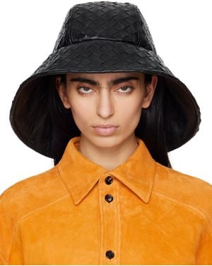 Bottega Veneta Intrecciato Leather Beach Hat - Multicolour