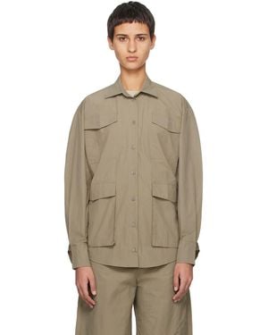 Paris Georgia Basics Oversized Shirt - Natural