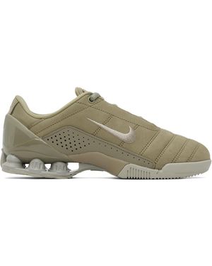 Nike Khaki Total 90 Shox Magia Trainers - Green