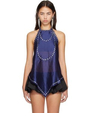 GIMAGUAS Belle Jewel Top - Blue