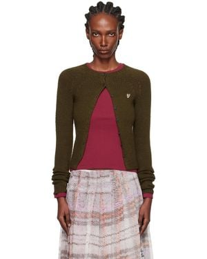 Acne Studios Button-Up Cardigan - Red