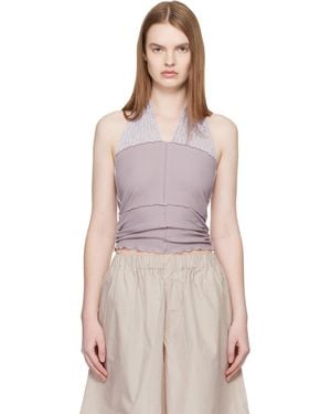 Baserange Nehru Halter Top - Multicolour