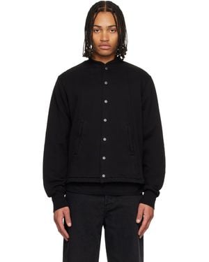 Les Tien Blouson D'Entraineur Moto Noir