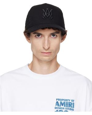 Amiri Canvas Ma Trucker Cap - Blue