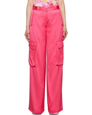 Versace Pink Cargo Pocket Pants
