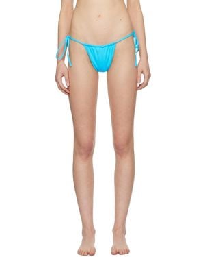 Frankie's Bikinis Tia Bikini Bottom - Blue