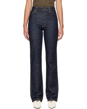 KHAITE Danielle Stretch Jeans - Blue