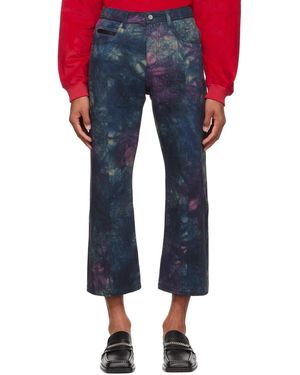 Palmier Tie-Dye Jeans - Blue