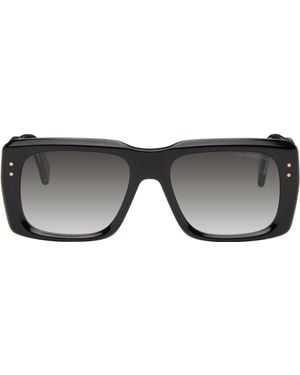 Cutler and Gross Lunettes De Soleil Rectangulaires 1418 Noires