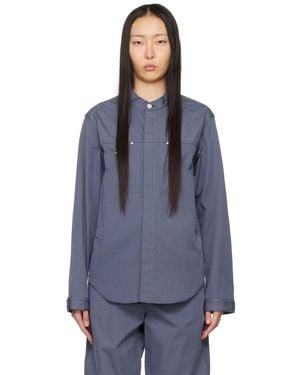 Dion Lee Blue Rivet Denim Jacket