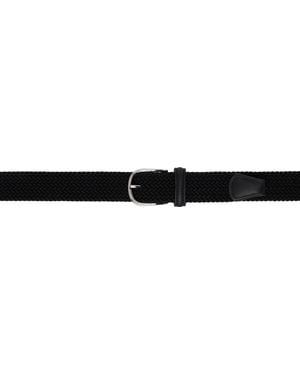 Anderson's Classic Plain Elastic Woven Belt - Black