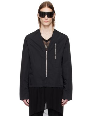 Rick Owens ブラック Hollywood V Safety ジャケット