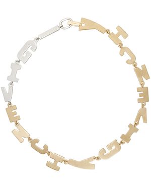 Givenchy Collier À Breloques À Logo - Métallisé