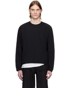 GR10K ブラック Light Interlock 長袖Tシャツ