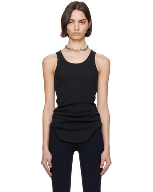 NVL-GARDE Ribbed Tank Top - Black