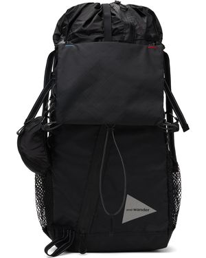 and wander Ecopak 30l バックパック - ブラック