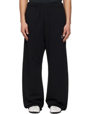 we11done Curved Joggers - Black