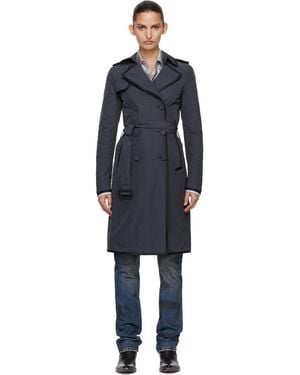 AARON ESH Nylon Trench Coat - Black