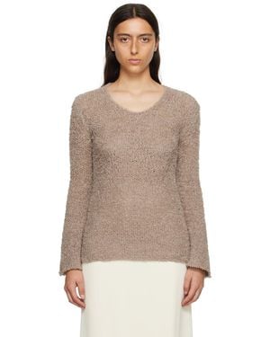 By Malene Birger Pull pelira taupe - Marron