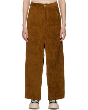 MERYLL ROGGE Vented Midi Skirt - Brown