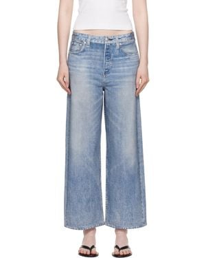 Rag & Bone Ragbone Wide Miramar Andi Joggers - Black