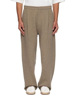 Mordecai Straight Trousers - Natural