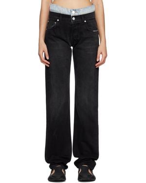 VTMNTS Double Waist Jeans - Black