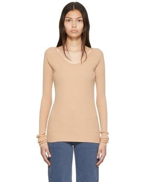 Low Classic Rayon Jumper - Natural
