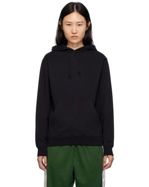 Stockholm Surfboard Club ブラック ロゴプリント フーディ