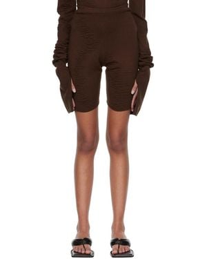 SELASI Ssense Exclusive Kbn Knitwear Edition Shorts - Black