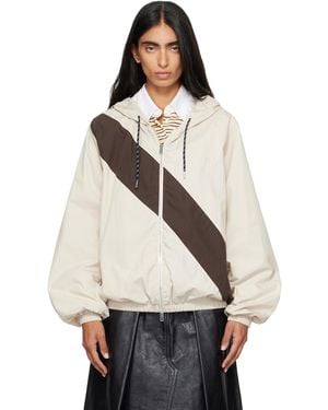 Wales Bonner Off- Kalpa Anorak Jacket - Natural