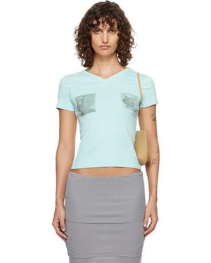 Fruity Booty 'Jugs' T-Shirt - Blue
