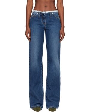 JULIE KEGELS Po Jeans - Blue