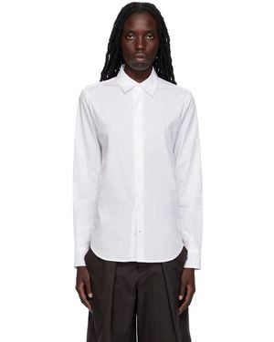 Ann Demeulemeester White Edwine Shirt - Black