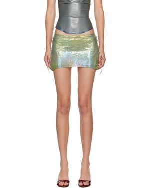 Poster Girl Sabrina Lace-Up Miniskirt - Black