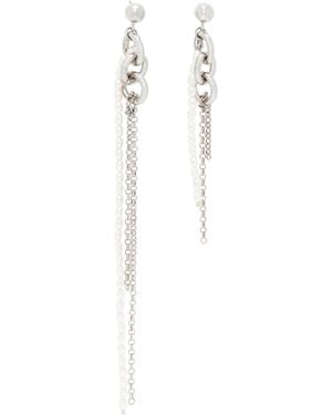 Justine Clenquet Salem Earrings - White