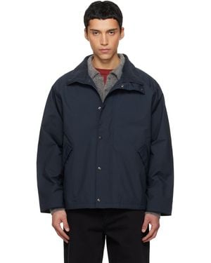 Nanamica ネイビー 2L Pertex Unlimited Field ショートジャケット - ブルー