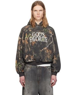 PRAYING 'God's Favorite' Hoodie - Black