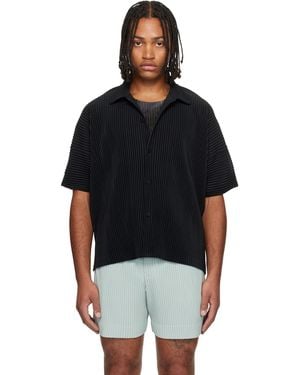 Homme Plissé Issey Miyake Monthly Colour July Shirt - Black