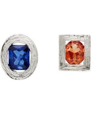 Bleue Burnham Opposite Earrings - Black