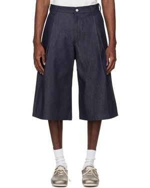 Seventh Bermuda 440 Bleu Marine En Denim