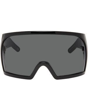 Rick Owens Kriester Shiny Sunglasses - Grey