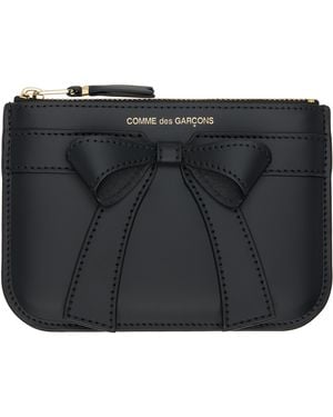 Comme des Garçons Big Bow Wallet - Black