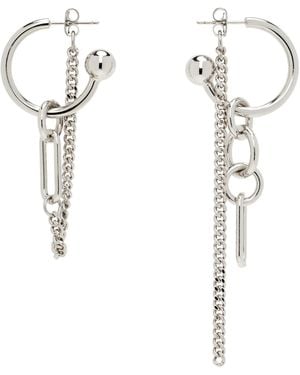 Justine Clenquet Allen Earrings - White