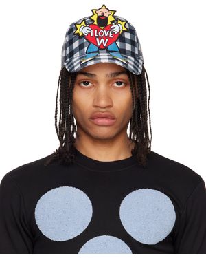 Walter Van Beirendonck Clown Cap - Blue